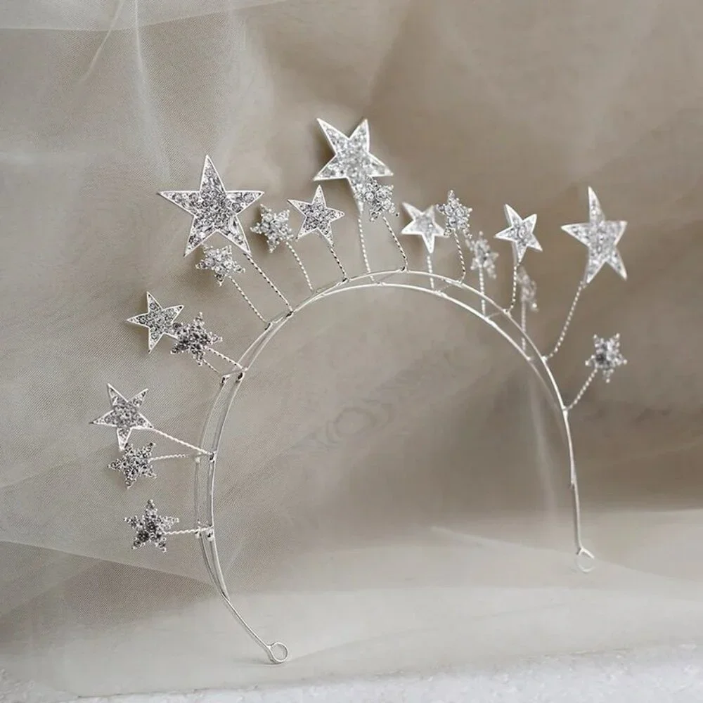 star Queen Pageant Crown Headband